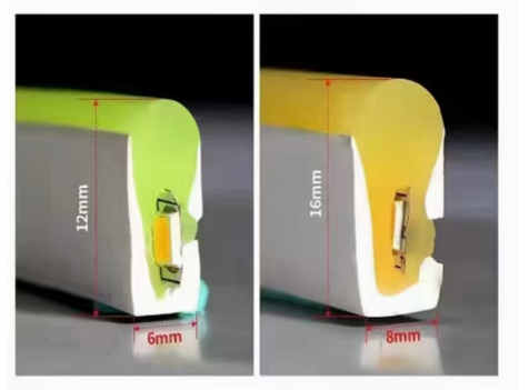 EL-LED-NEO-01 - Fita LED tipo Neon silicone - Acessório para espelho QZero